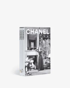 ASSOULINE Iconic Brands|Fashion|Chanel 3-Book Slipcase (New Edition)